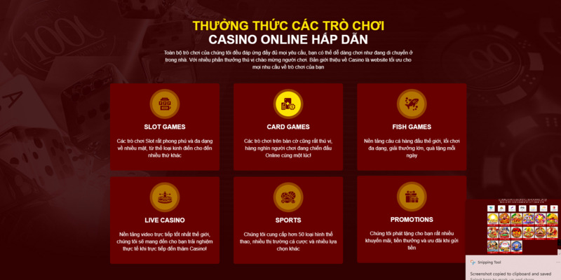 Thời gian nạp tiền nhanh chóng 